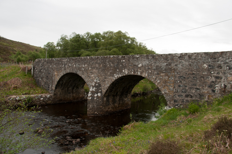 Dalreavoch Bridge over River Brora